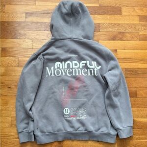 Lululemon Steady State Hoodie Mindful Movement Men’s XS Grey